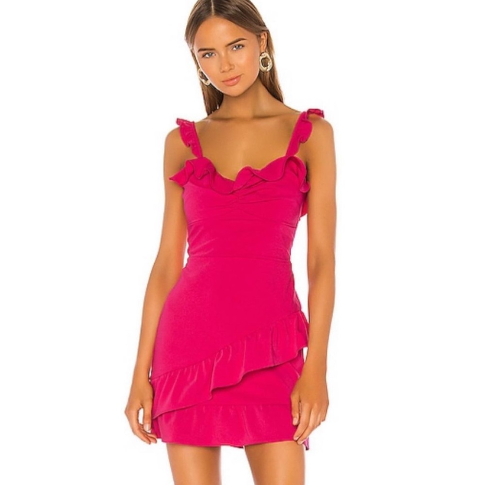 Pink Lovers + Friends dress